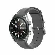 Classic leren bandje - Grijs - Xiaomi Redmi Watch 5 Active / Redmi Watch 5 Lite van Watchbandjes-shop – productfoto