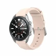 Classic leren bandje - Roze - Samsung Galaxy Watch 4 Classic - 42mm & 46mm by Watchbandjes-shop – product photo