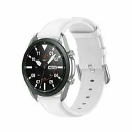 Classic leren bandje - Wit - Huawei Watch 5 - 46mm by Watchbandjes-shop – product photo