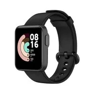 Classic siliconen sportbandje - Zwart - Xiaomi Mi Watch Lite / Redmi Watch by Watchbandjes-shop – product photo