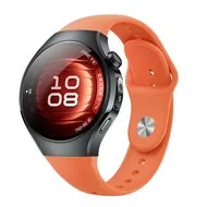 Classic sportbandje 'True Fit' - Oranje - Huawei Watch 5 - 46mm by Watchbandjes-shop – product photo