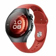 Classic sportbandje 'True Fit' - Rood - Huawei Watch 5 - 42mm by Watchbandjes-shop – product photo