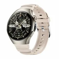 Contour siliconen band 'True Fit' - Sterrenlicht - Huawei Watch 5 - 42mm by Watchbandjes-shop – product photo
