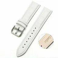 Crocodile leren bandje - Wit - Xiaomi Redmi Watch 5 Active / Redmi Watch 5 Lite by Watchbandjes-shop – product photo