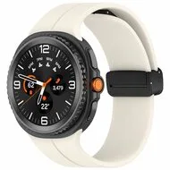 D-buckle Solid Line sportbandje - Starlight - Samsung Galaxy Watch 9 - 40mm / 44mm van Watchbandjes-shop – productfoto