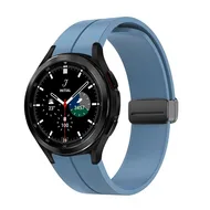 D-buckle sportbandje - Blauw - Samsung Galaxy Watch 4 Classic - 42mm & 46mm by Watchbandjes-shop – product photo