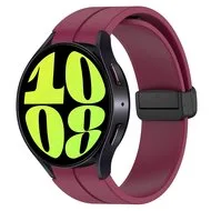 D-buckle sportbandje - Bordeaux - Samsung Galaxy Watch 6 - 40mm & 44mm by Watchbandjes-shop – product photo