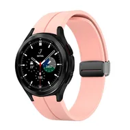 D-buckle sportbandje - Lichtroze - Samsung Galaxy Watch 4 Classic - 42mm & 46mm van Watchbandjes-shop – productfoto