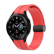 D-buckle sportbandje - Rood - Samsung Galaxy Watch 4 Classic - 42mm & 46mm de Watchbandjes-shop – photo produit