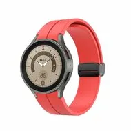 D-buckle sportbandje - Rood - Samsung Galaxy Watch 5 (Pro) - 40mm / 44mm / 45mm by Watchbandjes-shop – product photo
