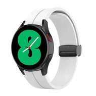 D-buckle sportbandje - Wit - Samsung Galaxy Watch 4 - 40mm & 44mm van Watchbandjes-shop – productfoto