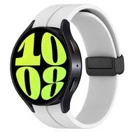 D-buckle sportbandje - Wit - Samsung Galaxy Watch 6 - 40mm & 44mm van Watchbandjes-shop – productfoto