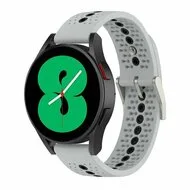 Dot Pattern bandje - Grijs - Samsung Galaxy Watch 3 - 45mm by Watchbandjes-shop – product photo