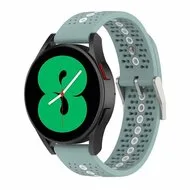 Dot Pattern bandje - Groenblauw - Samsung Galaxy Watch Active 2 by Watchbandjes-shop – product photo