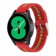 Dot Pattern bandje - Rood - Samsung Galaxy Watch Active 2 från Watchbandjes-shop – produktbild