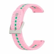 Dot Pattern bandje - Roze - Garmin Vivoactive 6 / Vivoactive 5 / Vivoactive 3 by Watchbandjes-shop – product photo