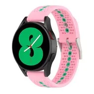 Dot Pattern bandje - Roze - Samsung Galaxy Watch 4 - 40mm & 44mm by Watchbandjes-shop – product photo