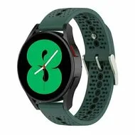 Dot Pattern siliconen bandje - Groen - Huawei Watch 5 - 46mm by Watchbandjes-shop – product photo