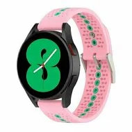 Dot Pattern siliconen bandje - Roze - Huawei Watch 4 (pro) / 3 (pro) / Ultimate / Ultimate 2 van Watchbandjes-shop – productfoto