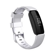 Fitbit Inspire 2 & Ace 3 - Sportbandje met gesp - Maat: Large - Zilver by Watchbandjes-shop – product photo