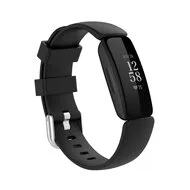 Fitbit Inspire 2 & Ace 3 - Sportbandje met gesp - Maat: Large - Zwart by Watchbandjes-shop – product photo