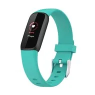 Fitbit Luxe - Sportbandje met gesp - Maat: Large - Turquoise by Watchbandjes-shop – product photo