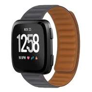 Fitbit Versa 3/4 & Sense 1/2 - Siliconen Loop bandje - Grijs by Watchbandjes-shop – product photo