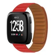 Fitbit Versa 3/4 & Sense 1/2 - Siliconen Loop bandje - Rood by Watchbandjes-shop – product photo