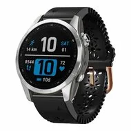 Flower siliconen bandje - Zwart - Garmin Instinct E - 40mm by Watchbandjes-shop – product photo