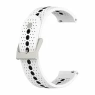 Garmin Approach S12 / S40 / S42 - Dot Pattern bandje - Wit by Watchbandjes-shop – product photo