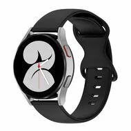 Garmin Approach S12 / S40 / S42 - Solid color sportband - Zwart van Watchbandjes-shop – productfoto