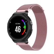 Garmin Forerunner 220 / 230 / 235 / 620 / 630 / 735 (XT) - Milanese bandje - Large - Rosé goud van Watchbandjes-shop – productfoto