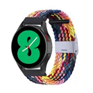 Garmin Forerunner 255 & 570 - 47mm - Braided nylon bandje - Multicolor Summer van Watchbandjes-shop – productfoto