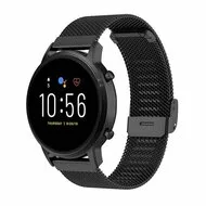 Garmin Forerunner 255 & 570 - 47mm - Milanese bandje met klemsluiting - Zwart by Watchbandjes-shop – product photo