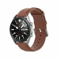 Garmin Venu 2 & 3 - Classic leren bandje - Bruin van Watchbandjes-shop – productfoto