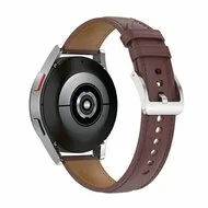 Garmin Venu 2 & 3 - Luxe leren bandje - Donkerbruin by Watchbandjes-shop – product photo