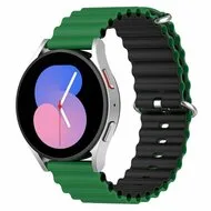 Garmin Venu 2 & 3 - Ocean Style bandje - Groen / zwart by Watchbandjes-shop – product photo