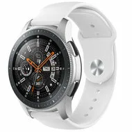 Garmin Venu 2 & 3 - Rubberen sportband - Wit van Watchbandjes-shop – productfoto
