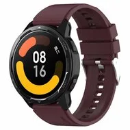 Garmin Venu 2 & 3 - Siliconen sportband - Wijnrood van Watchbandjes-shop – productfoto
