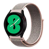 Garmin Venu 2 & 3 - Sport Loop nylon bandje - Zand roze van Watchbandjes-shop – productfoto