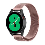 Garmin Venu 3s / Vivoactive 4s / Venu 2s / Vivomove 3s / Forerunner 255s / 265s - Milanese bandje - Rosé goud by Watchbandjes-shop – product photo