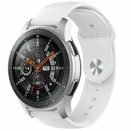 Garmin Venu 4 - 45mm - Rubberen sportband - Wit by Watchbandjes-shop – product photo