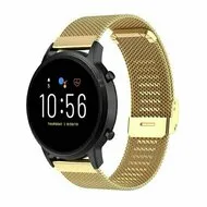 Garmin Venu / Sq / Sq2 / 2 plus - Milanese bandje met klemsluiting - Goud van Watchbandjes-shop – productfoto