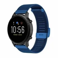 Garmin Vivoactive 4 / 4L - Milanese bandje met klemsluiting - Donkerblauw by Watchbandjes-shop – product photo