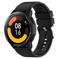 Garmin Vivoactive 4 / 4L - Siliconen sportband - Zwart van Watchbandjes-shop – productfoto
