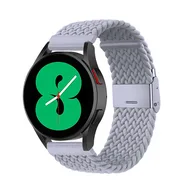 Huawei Watch 5 - 42mm - Braided nylon bandje - Grijs by Watchbandjes-shop – product photo