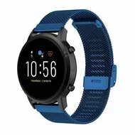 Huawei Watch GT 2 & GT 3 - 42mm - Milanese bandje met klemsluiting - Donkerblauw van Watchbandjes-shop – productfoto