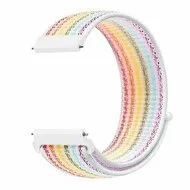 Huawei Watch GT 3 Pro - 43mm - Sport Loop nylon bandje - Multicolor van Watchbandjes-shop – productfoto
