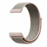 Huawei Watch GT 3 Pro - 43mm - Sport Loop nylon bandje - Zand roze van Watchbandjes-shop – productfoto