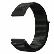 Huawei Watch GT 3 Pro - 43mm - Sport Loop nylon bandje - Zwart gemêleerd van Watchbandjes-shop – productfoto